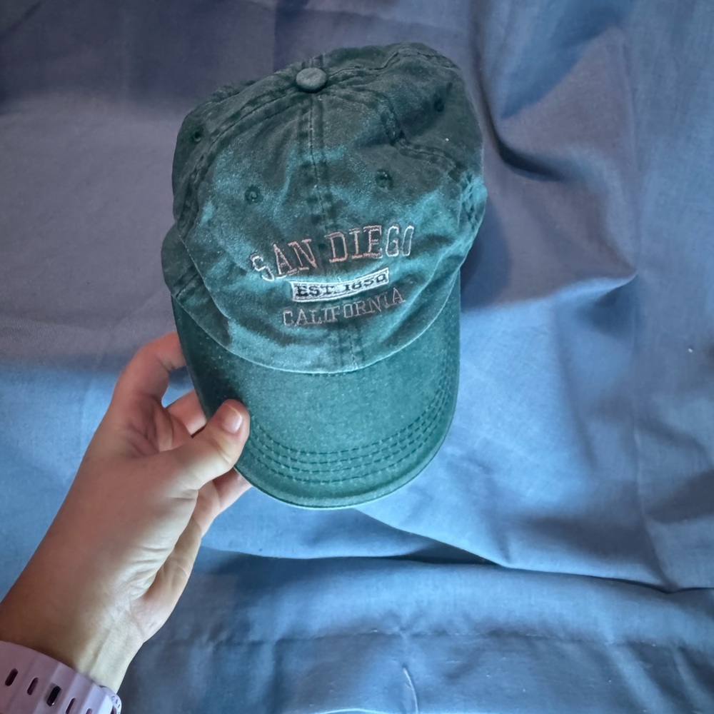 San Diego Green Baseball Cap